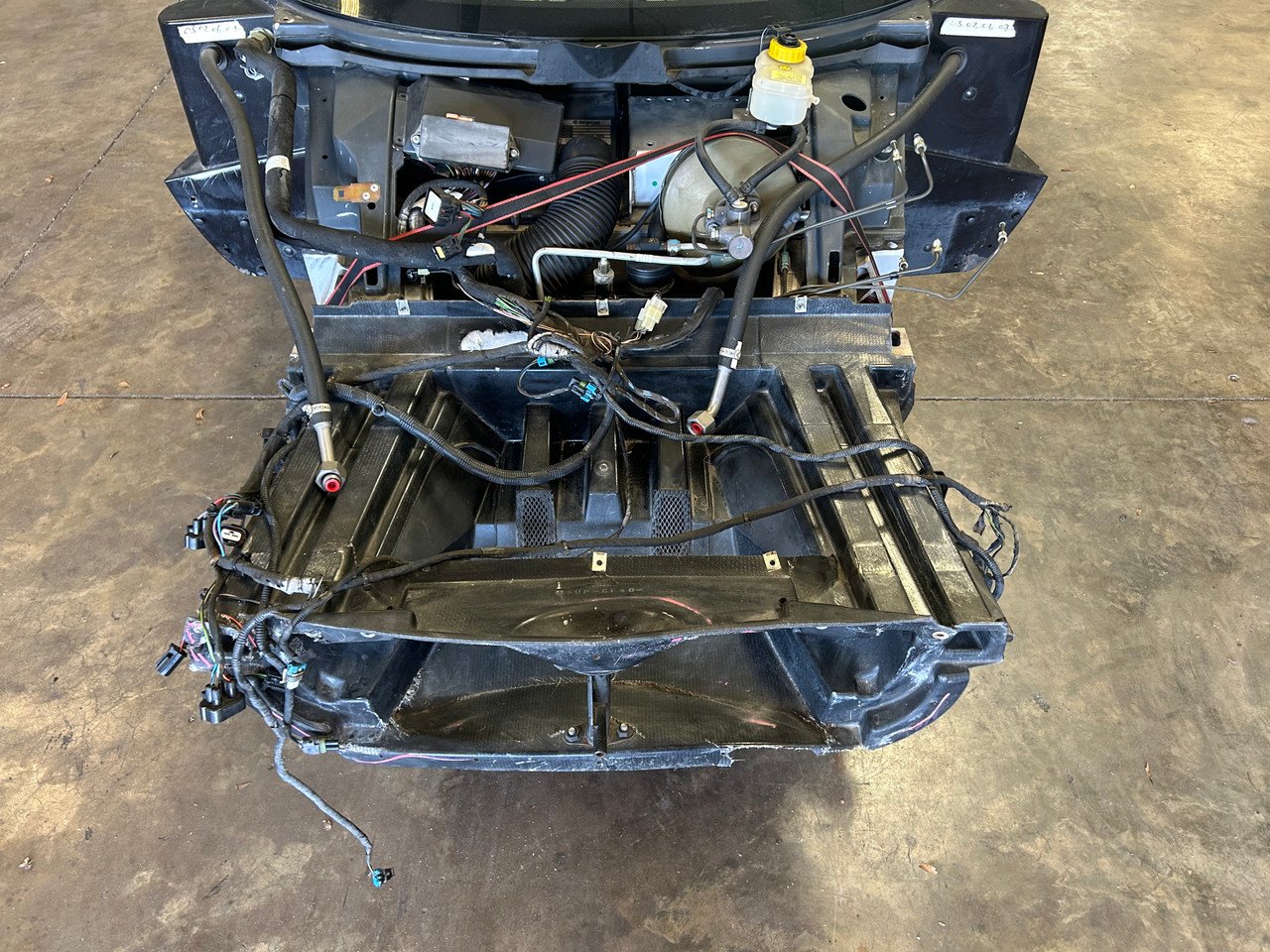 2005-2011 Lotus Elise OEM Vehicle Chassis Structure / *DAMAGE* / Starlight Black Metallic LEL01 - Image 2