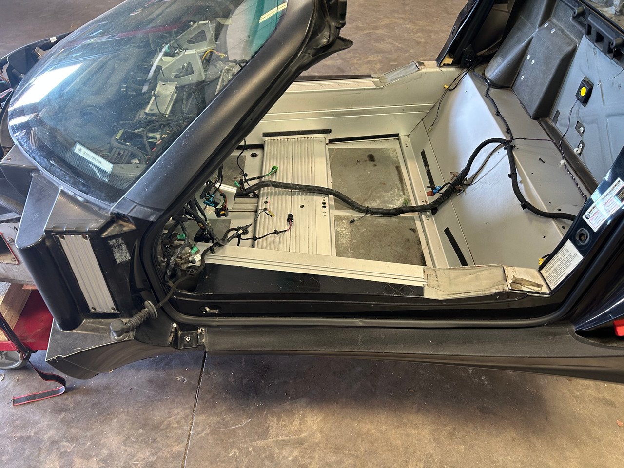 2005-2011 Lotus Elise OEM Vehicle Chassis Structure / *DAMAGE* / Starlight Black Metallic LEL01 - Image 18