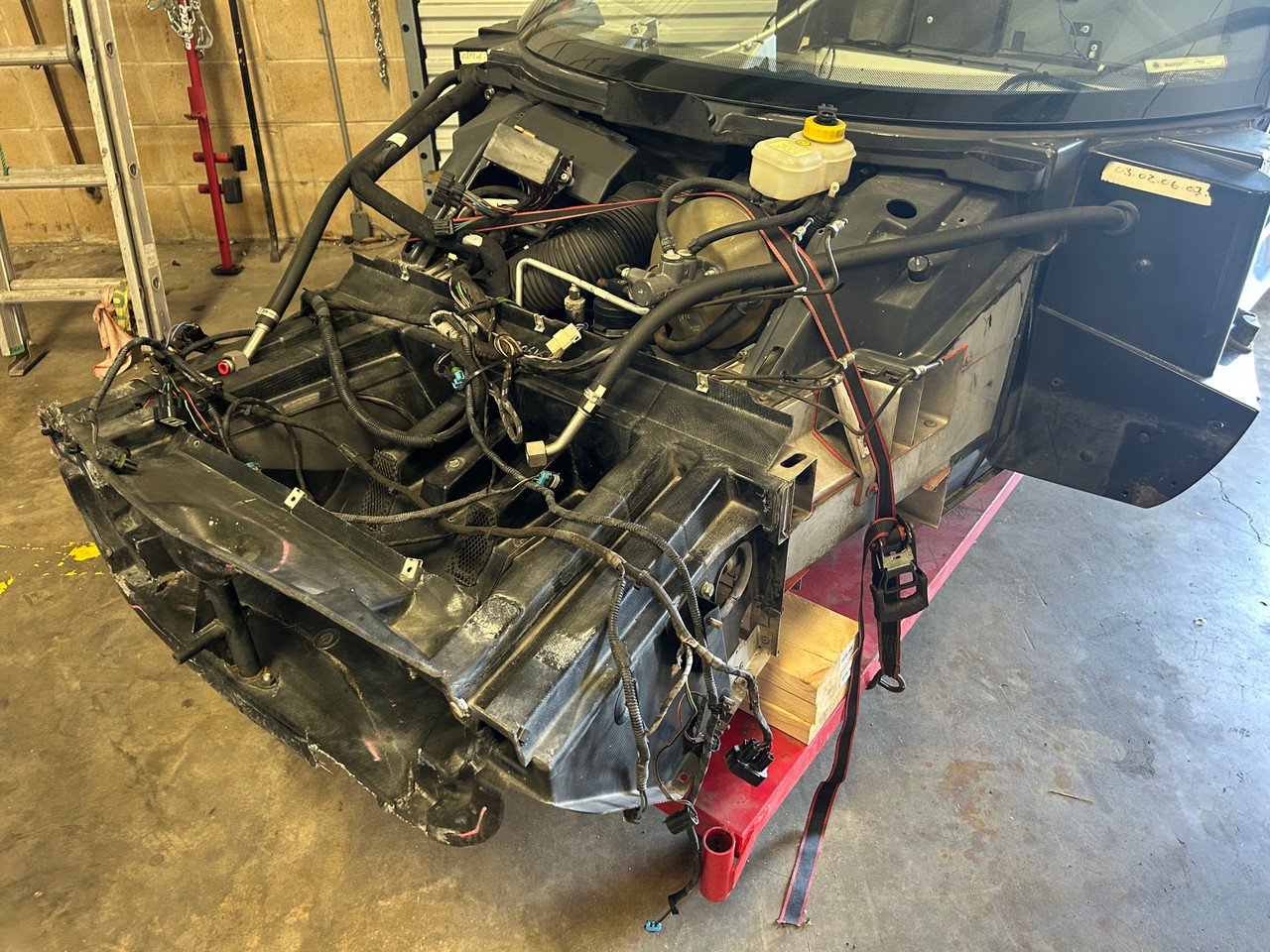 2005-2011 Lotus Elise OEM Vehicle Chassis Structure / *DAMAGE* / Starlight Black Metallic LEL01 - Image 24