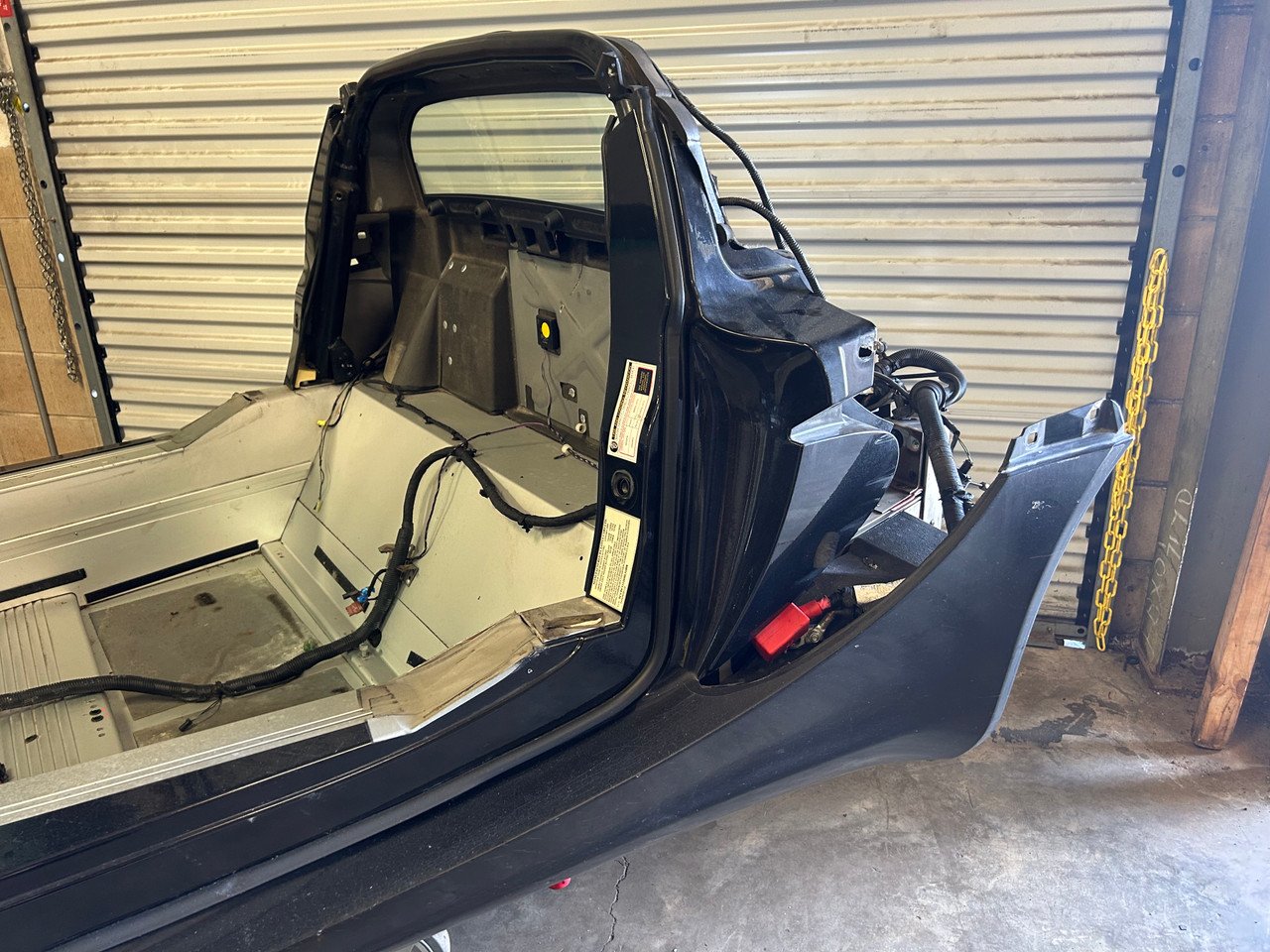 2005-2011 Lotus Elise OEM Vehicle Chassis Structure / *DAMAGE* / Starlight Black Metallic LEL01 - Image 26