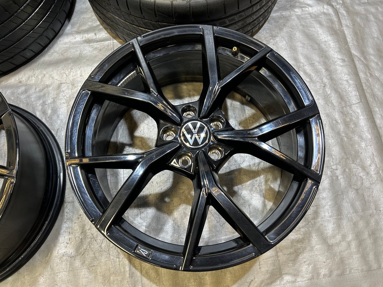 2022-2024 Volkswagen MK8 GTI 380 19" R-Design Wheels Rims / Set of 4 / *BEND* M8002 - Image 2