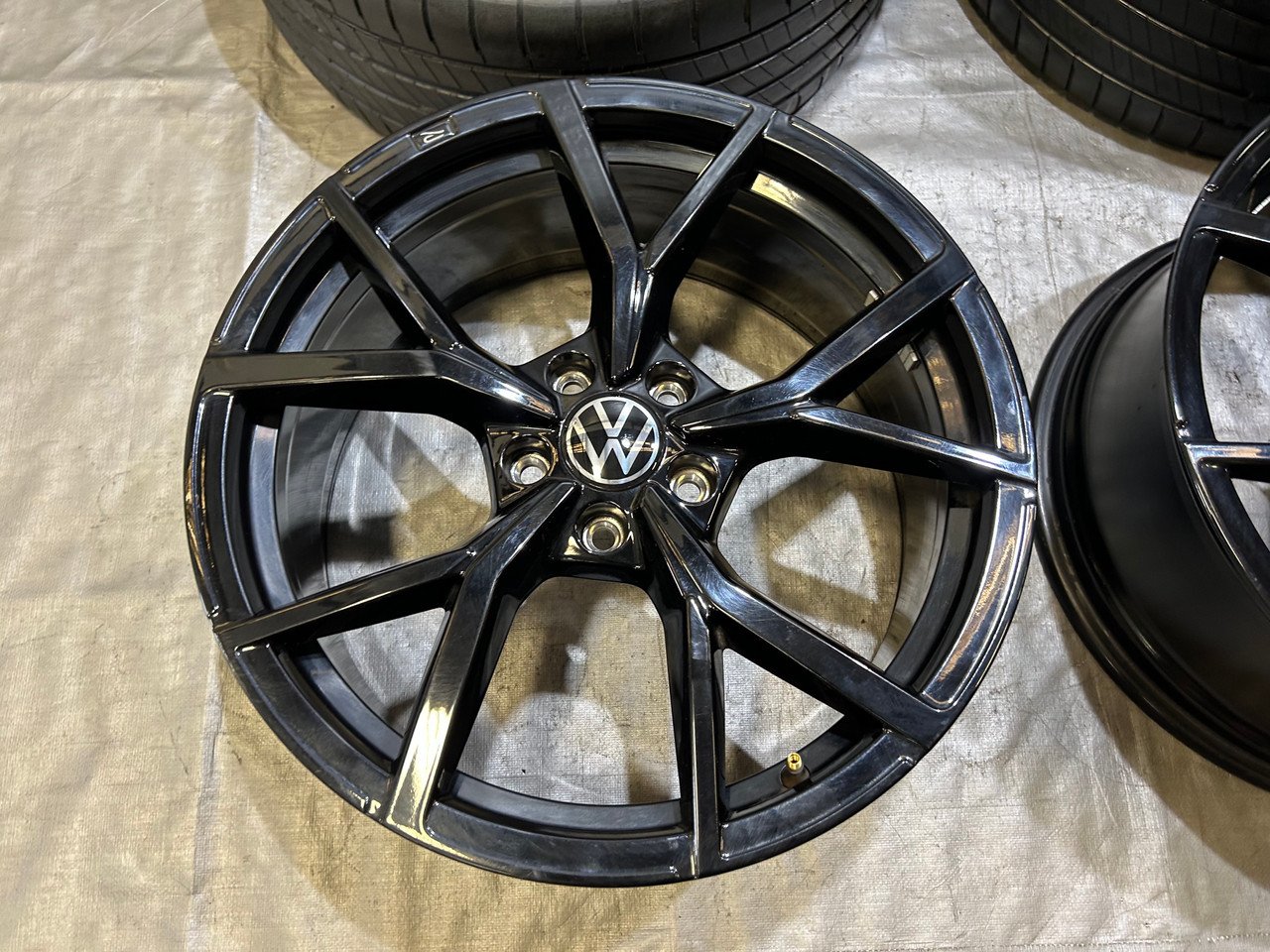 2022-2024 Volkswagen MK8 GTI 380 19" R-Design Wheels Rims / Set of 4 / *BEND* M8002 - Image 3