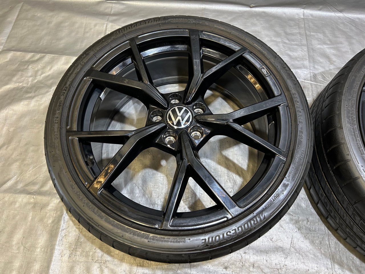 2022-2024 Volkswagen MK8 GTI 380 19" R-Design Wheels Rims / Set of 4 / *BEND* M8002 - Image 4