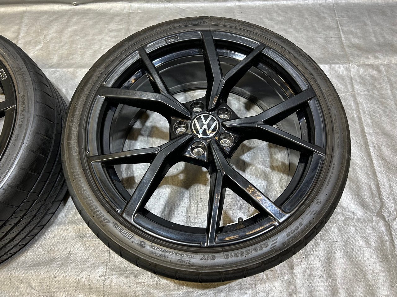 2022-2024 Volkswagen MK8 GTI 380 19" R-Design Wheels Rims / Set of 4 / *BEND* M8002 - Image 5