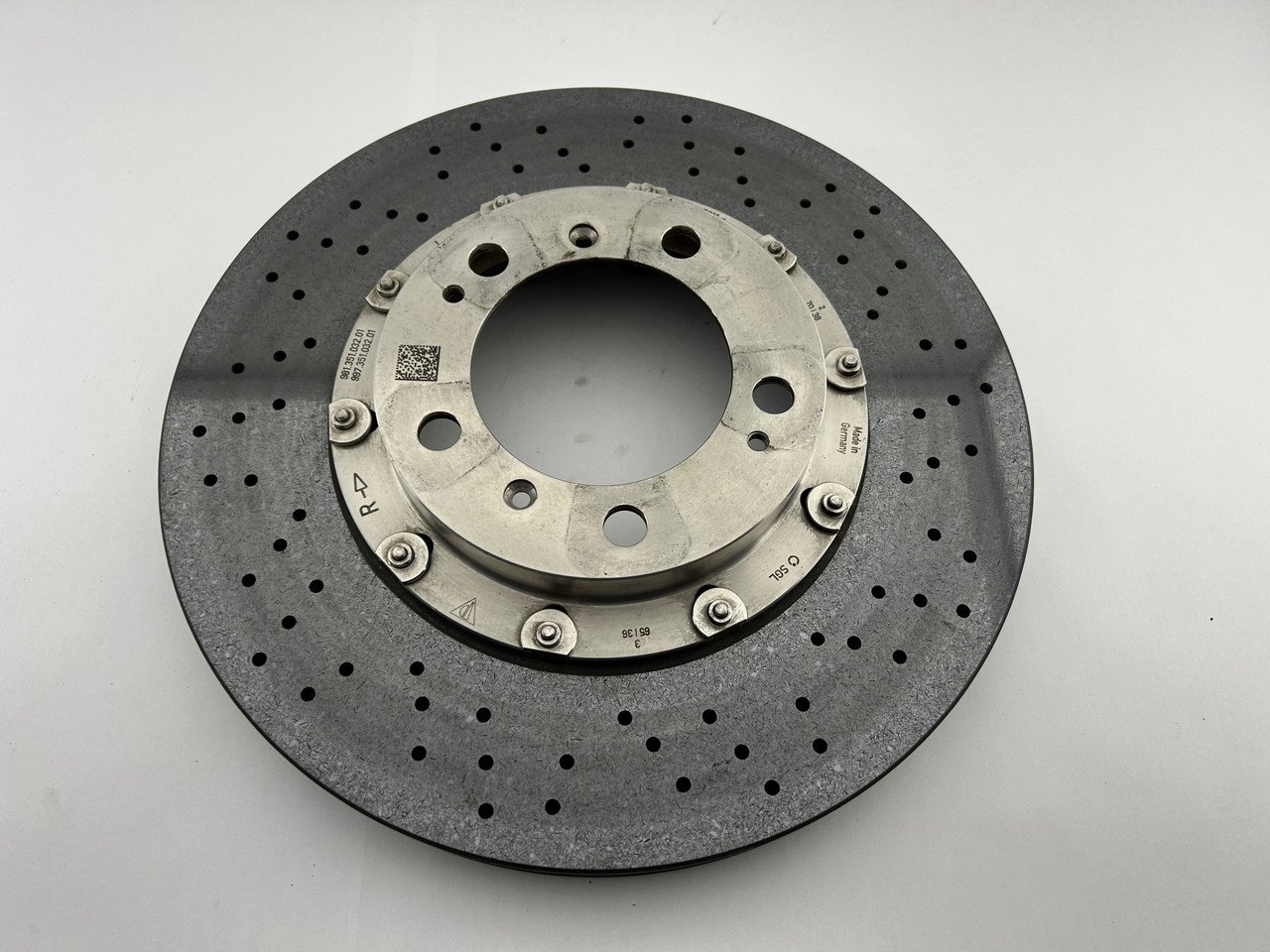 2017-2025 Porsche 718 Boxster Cayman PCCB Carbon Ceramic Brake Rotors / Calipers / Set / 65k / BC302 - Image 27