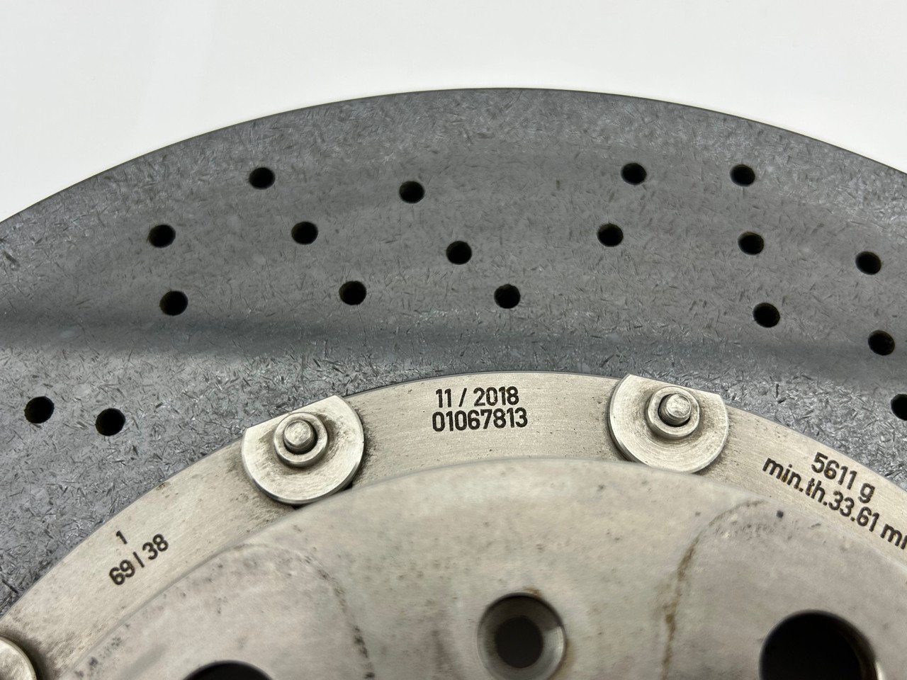 2017-2025 Porsche 718 Boxster Cayman PCCB Carbon Ceramic Brake Rotors / Calipers / Set / 65k / BC302 - Image 29