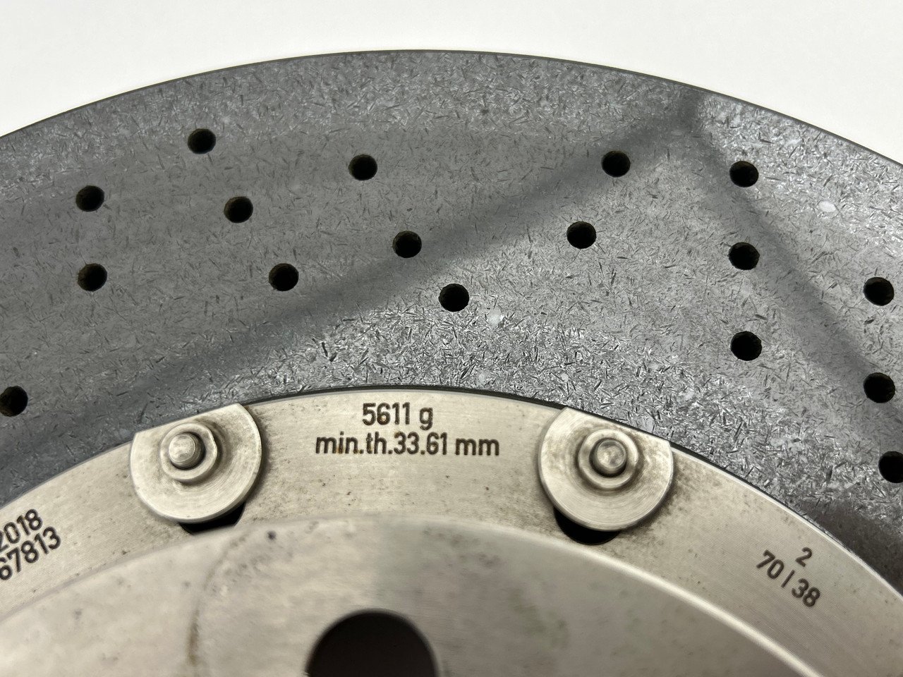 2017-2025 Porsche 718 Boxster Cayman PCCB Carbon Ceramic Brake Rotors / Calipers / Set / 65k / BC302 - Image 30
