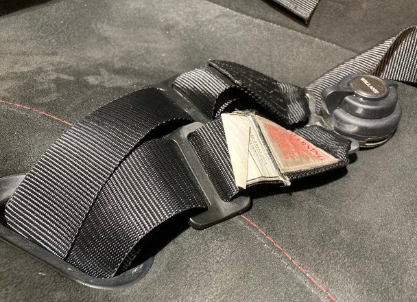 Pair of Buddy Club P1 Racing Bucket Seats w/ Renegade Willans 6pt Harnesses / Pair / USED / HS004 - Image 6