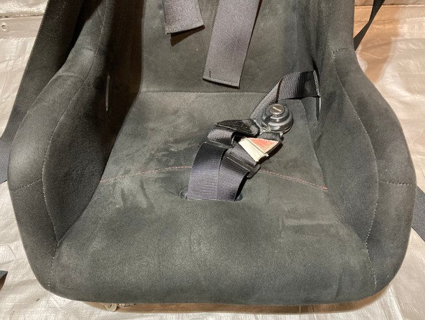 Pair of Buddy Club P1 Racing Bucket Seats w/ Renegade Willans 6pt Harnesses / Pair / USED / HS004 - Image 7