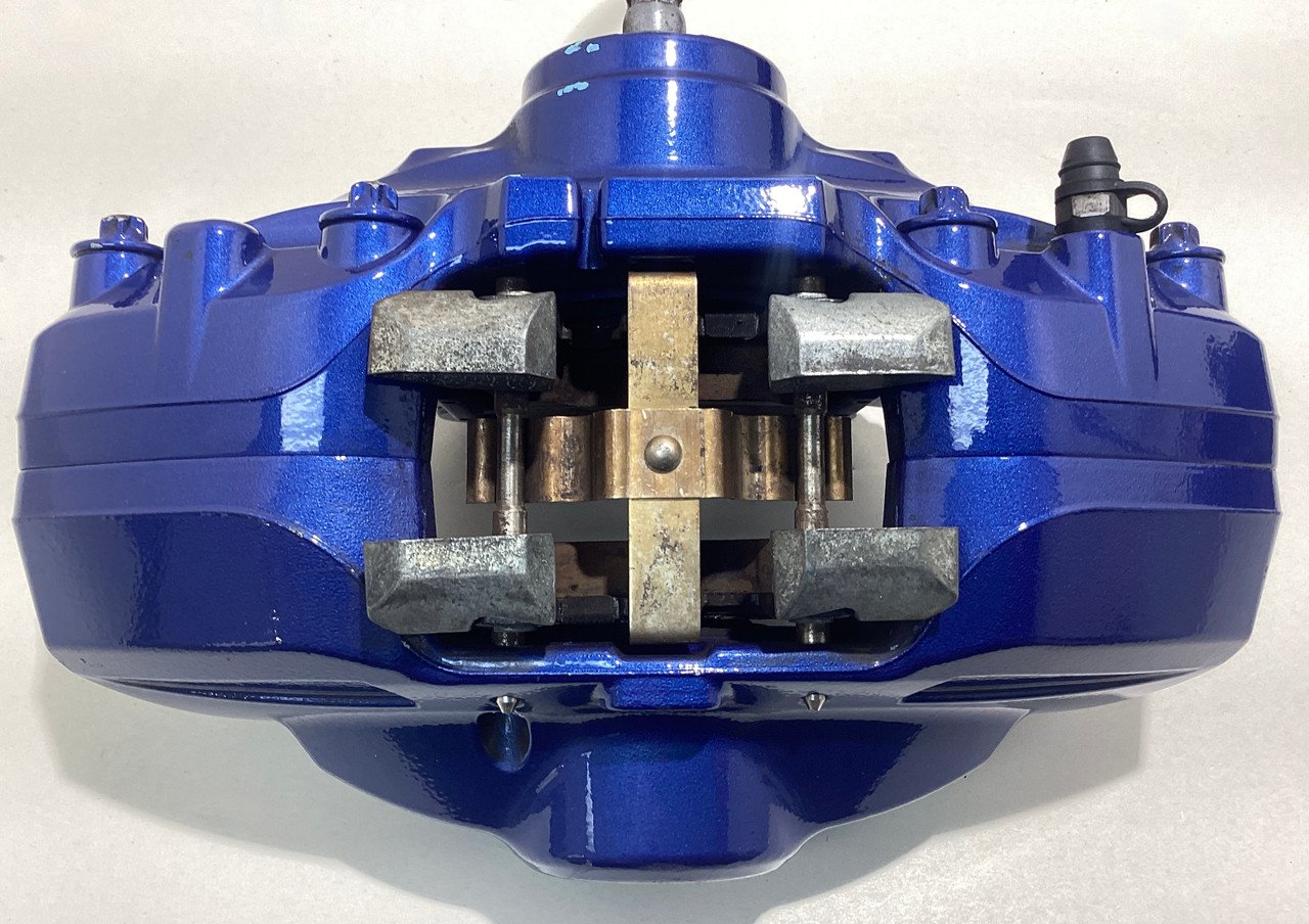 2015-2020 F80 F82 F83 BMW M3 M4 OEM Brembo Brake Calipers / Set of 4 / Blue / 91K F8M05 - Image 16