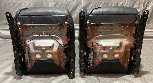 2000-2005 Honda S2000 OEM Black Leather Seats / Pair / HS007 - Image 25