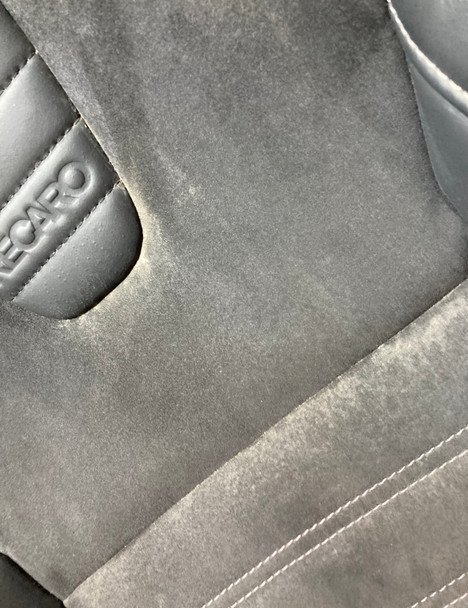 2016-2023 Mazda Mx5 Miata Recaro Seats w/ Rails / White Stitching / Pair *DAMAGED* / ND044 - Image 10