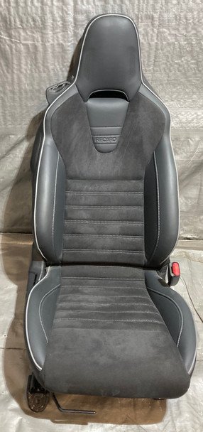 2016-2023 Mazda Mx5 Miata Recaro Seats w/ Rails / White Stitching / Pair *DAMAGED* / ND044 - Image 11