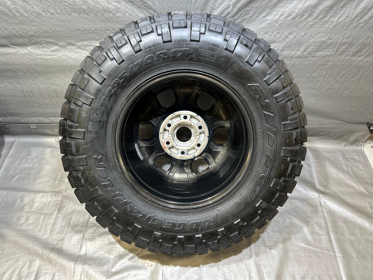 2021-2023 Ford Bronco 17" Beadlock Sasquatch Wheels Rims w/ Nitto Ridge Grappler Tires / Set of 5 / BR001 - Image 15