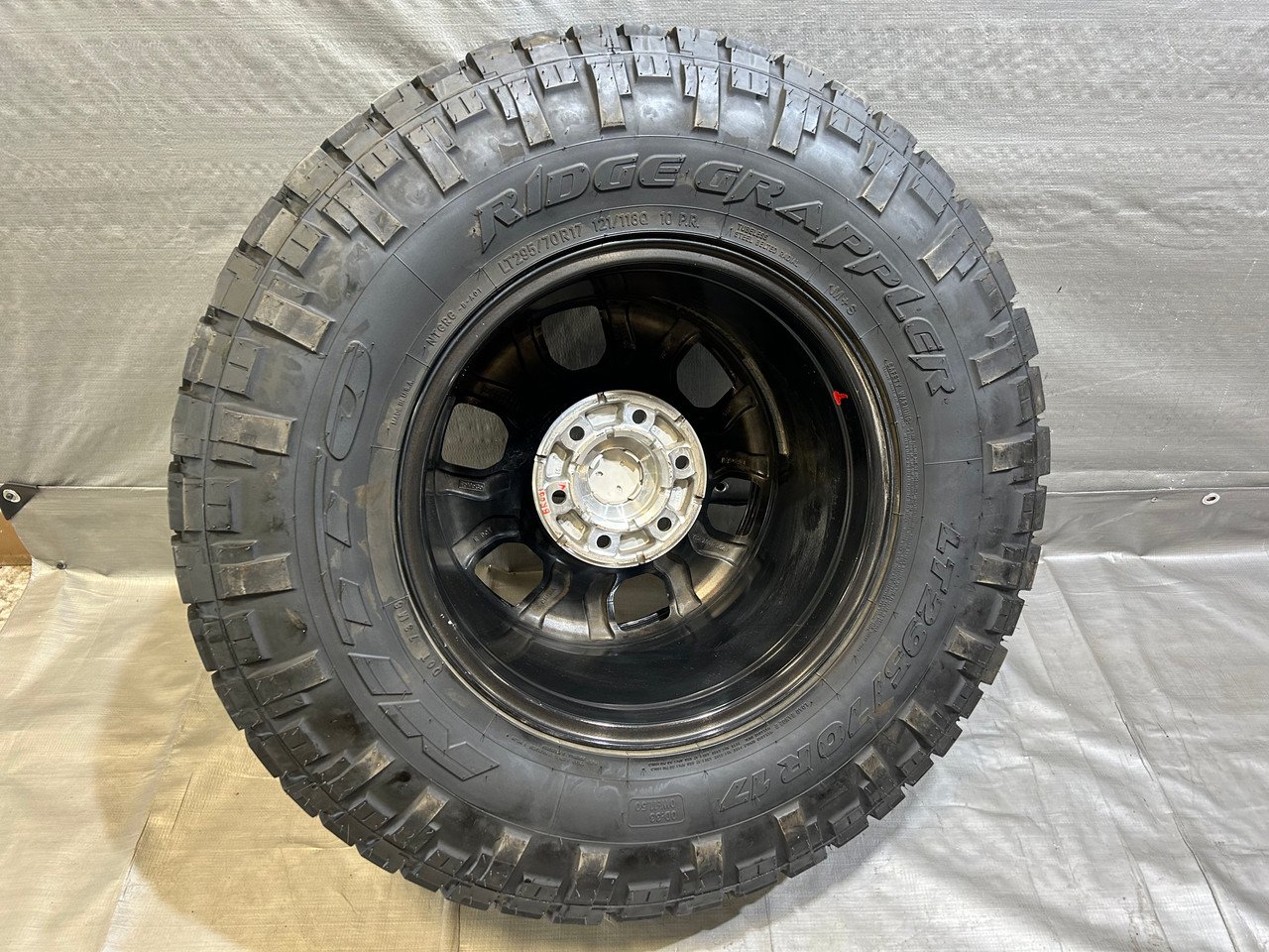 2021-2023 Ford Bronco 17" Beadlock Sasquatch Wheels Rims w/ Nitto Ridge Grappler Tires / Set of 5 / BR001 - Image 14