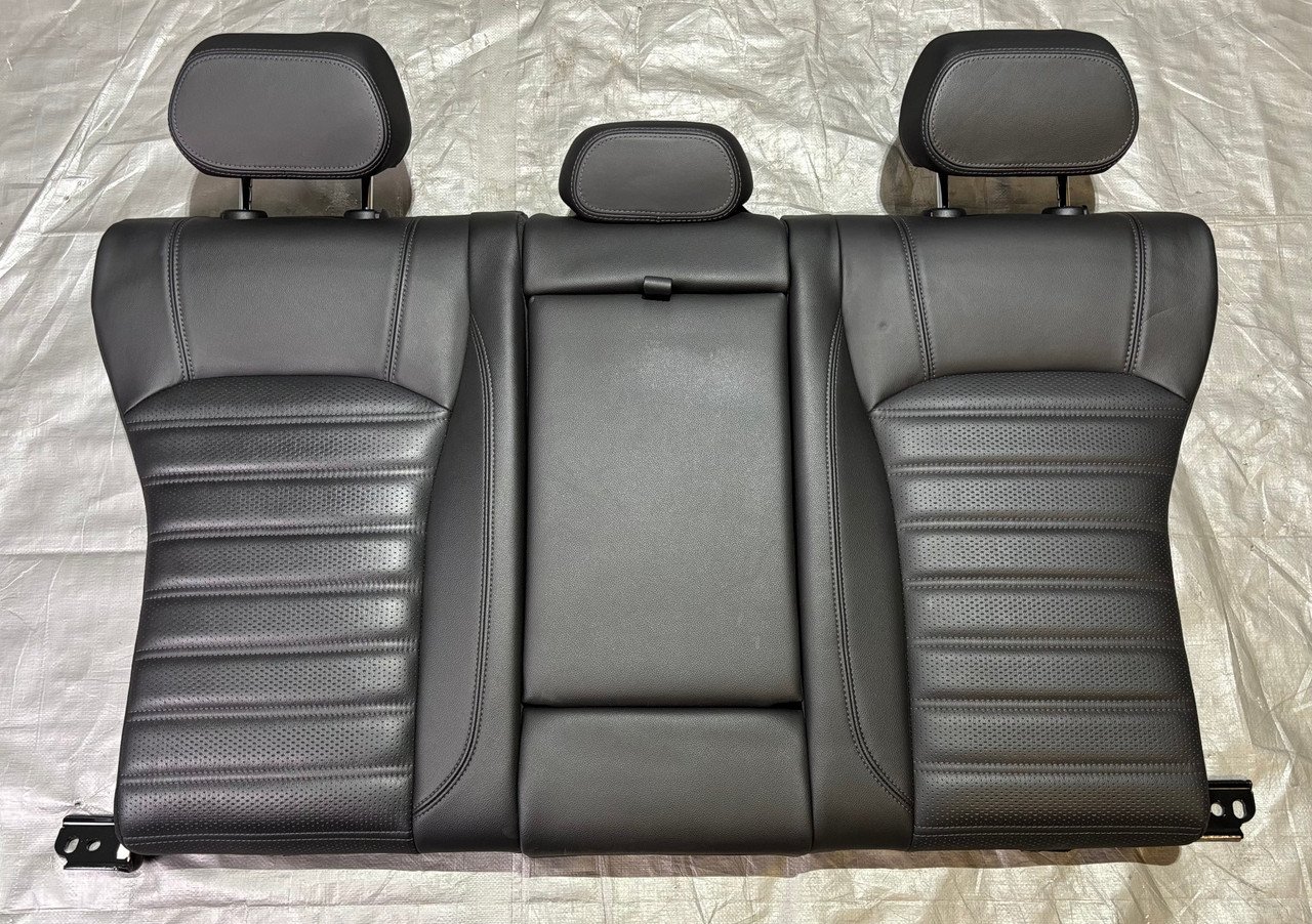 2017-2022 Alfa Romeo Giulia Ti Black Leather Front & Rear Seat Set / AG006 - Image 11