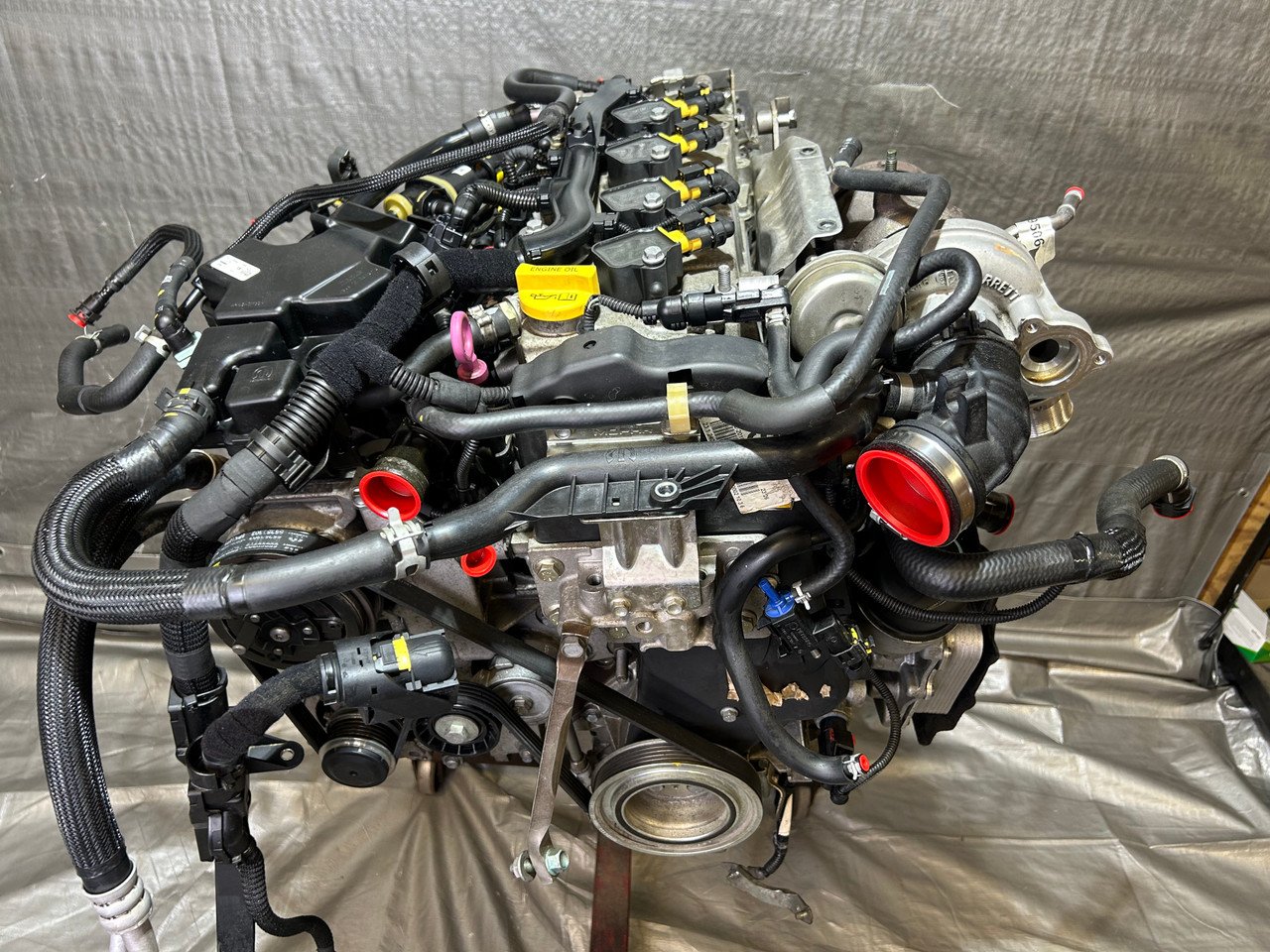 *DAMAGED* 2019-2020 Fiat 124 Spider 1.4l Multiair Engine Long Block / Automatic / FD031