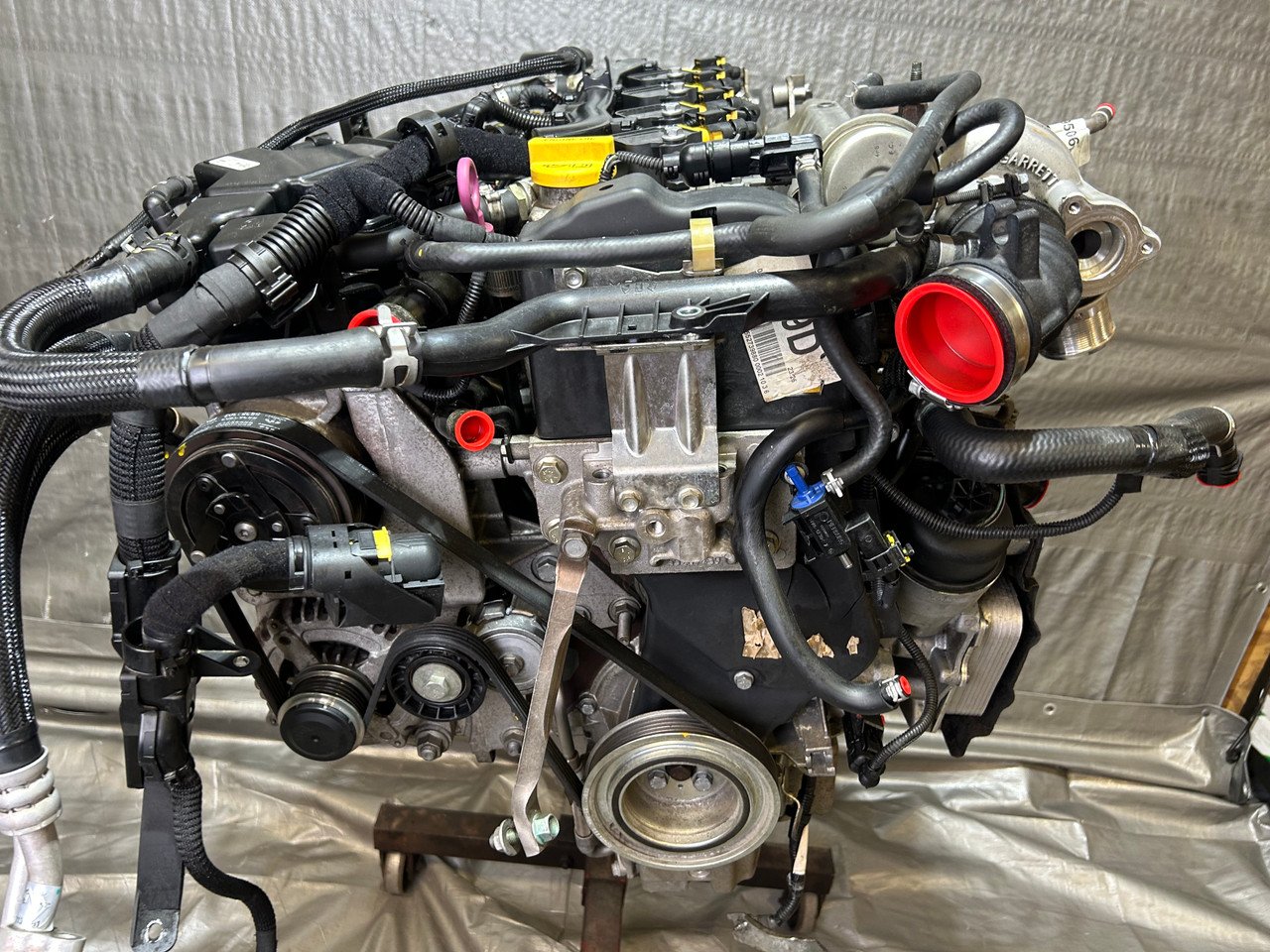 *DAMAGED* 2019-2020 Fiat 124 Spider 1.4l Multiair Engine Long Block / Automatic / FD031 - Image 2