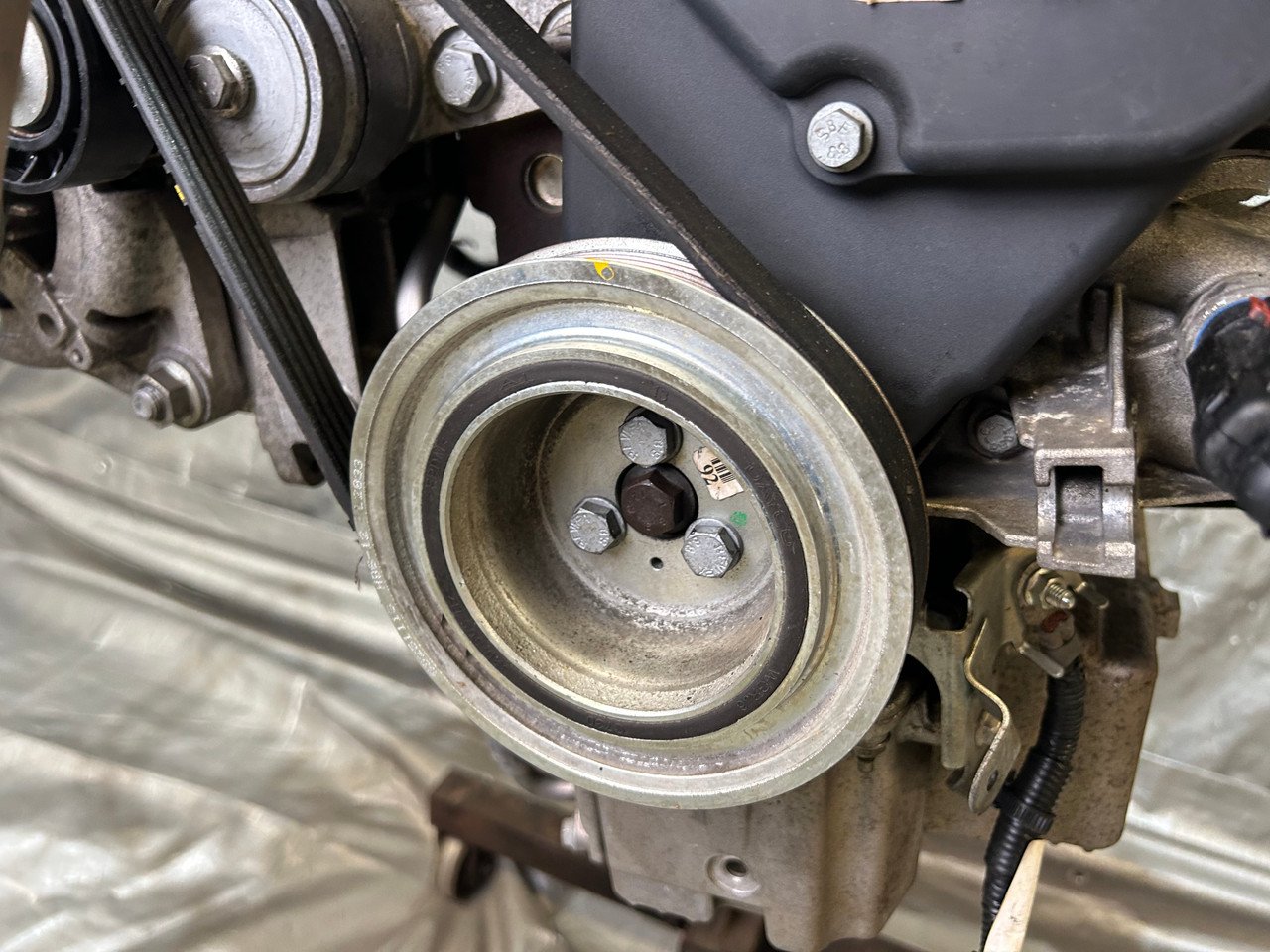 *DAMAGED* 2019-2020 Fiat 124 Spider 1.4l Multiair Engine Long Block / Automatic / FD031 - Image 3