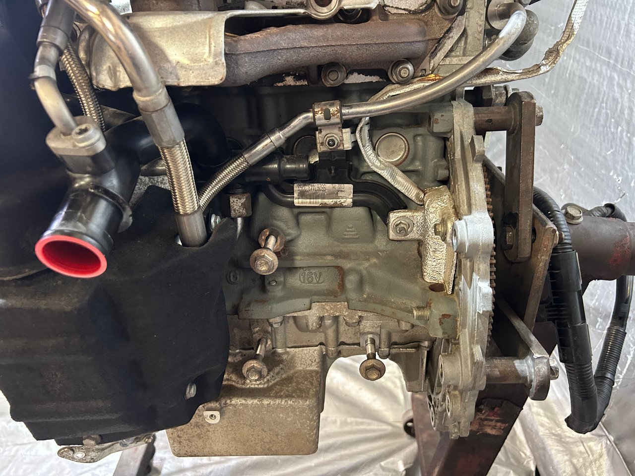*DAMAGED* 2019-2020 Fiat 124 Spider 1.4l Multiair Engine Long Block / Automatic / FD031 - Image 11