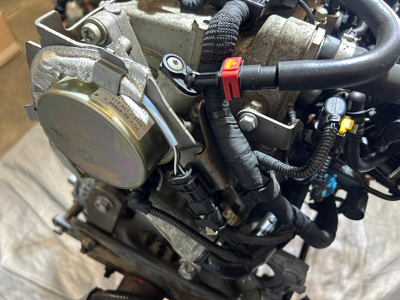 *DAMAGED* 2019-2020 Fiat 124 Spider 1.4l Multiair Engine Long Block / Automatic / FD031 - Image 23