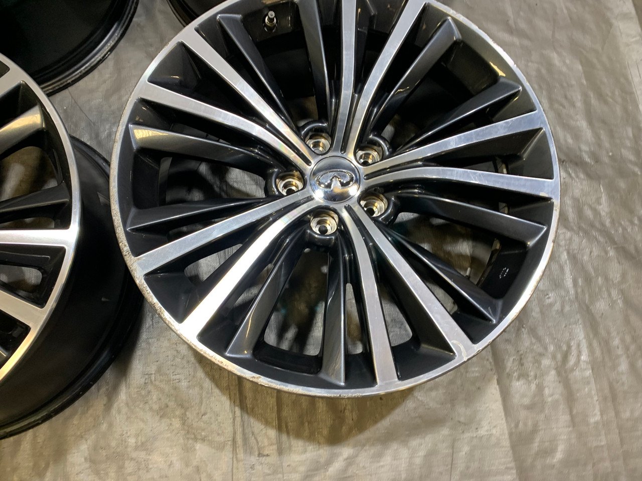 2017-2020 Infiniti Q60 19x9" Wheels Rims / Set of 4 / IQ602 - Image 2