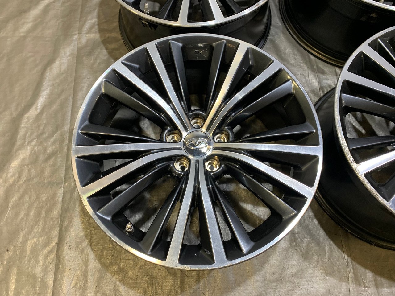 2017-2020 Infiniti Q60 19x9" Wheels Rims / Set of 4 / IQ602 - Image 3
