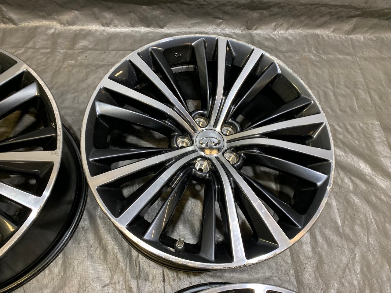 2017-2020 Infiniti Q60 19x9" Wheels Rims / Set of 4 / IQ602 - Image 11