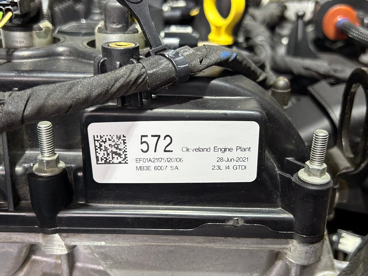 2021-2023 Ford Bronco 2.3l Engine Long Block w/ Turbocharger / Automatic / 83K BR005 - Image 24