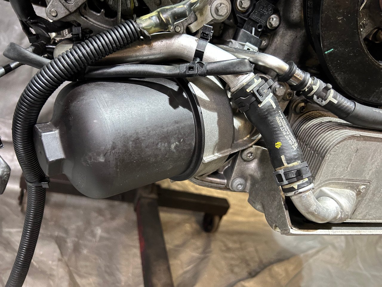 2015-2016 Porsche Macan Turbo 3.6l Engine Long Block w/ Turbochargers / 84K PM006 - Image 12