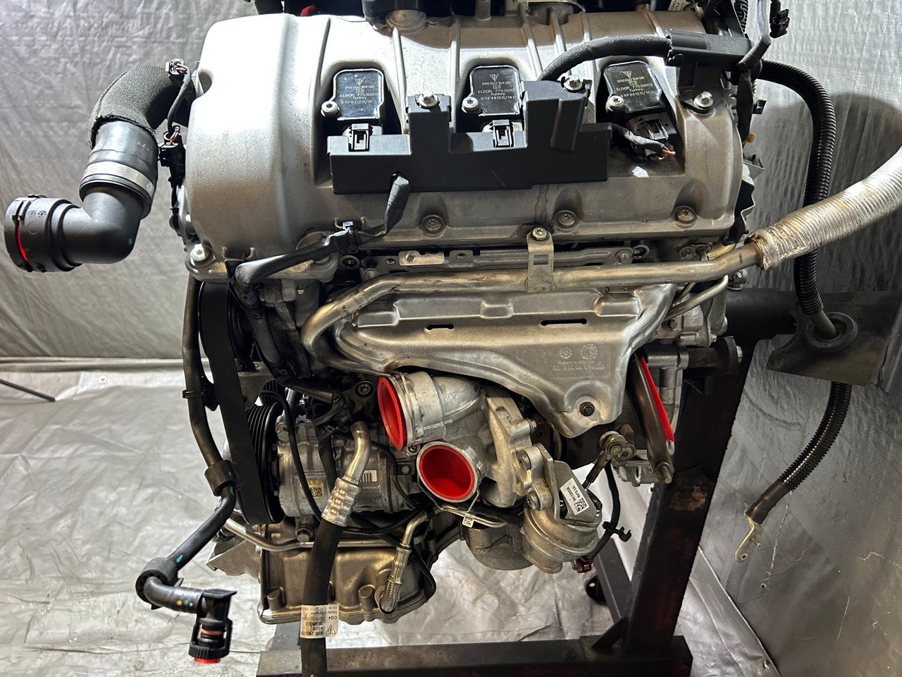 2015-2016 Porsche Macan Turbo 3.6l Engine Long Block w/ Turbochargers / 84K PM006 - Image 13
