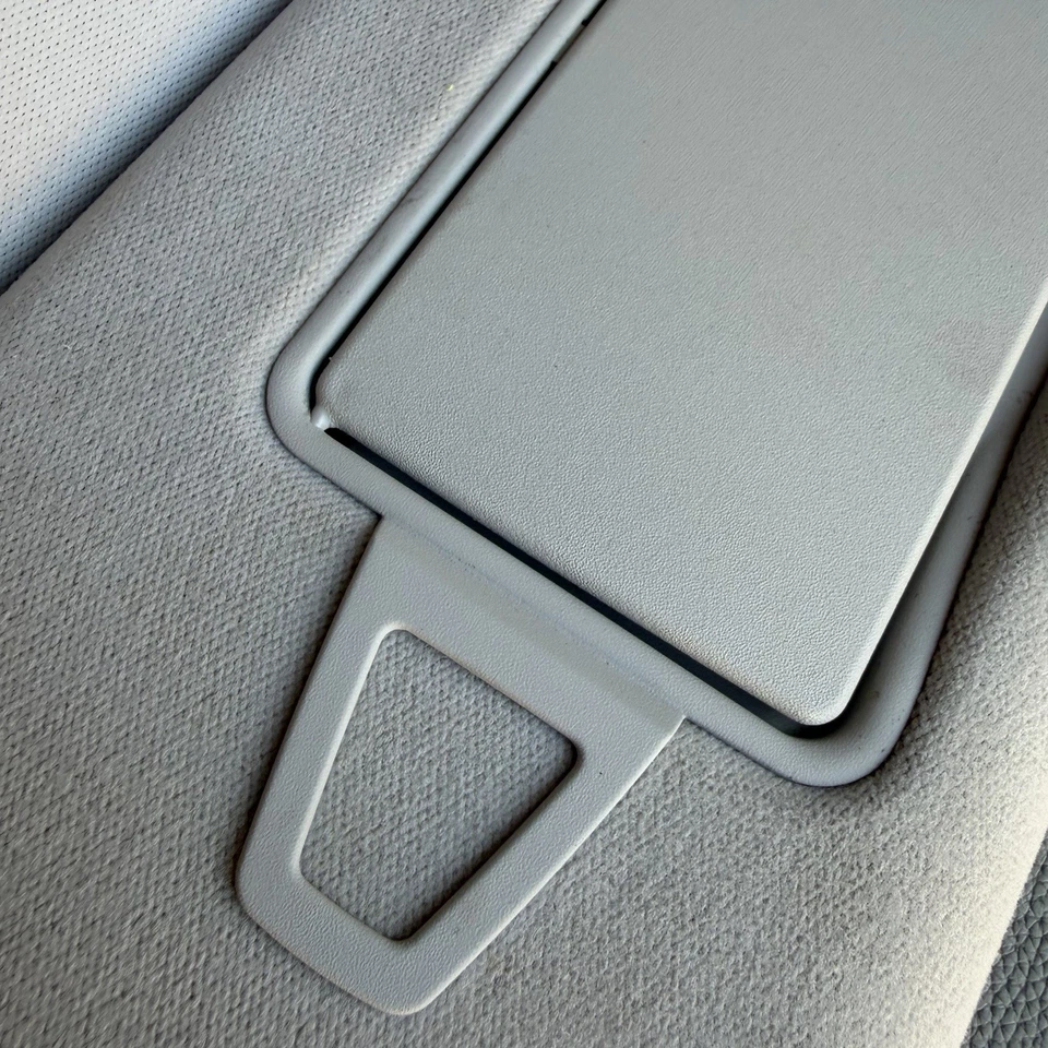 SOf2 Sun Visor 2003-2009 Mercedes E320 E350 E500 E550 E55 AMG E63 AMG Light Gray OEM - Image 3